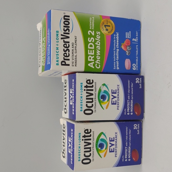Bausch & Lomb Bath & Body Bausch Lomb Eye Bundle Lot Ocuvite